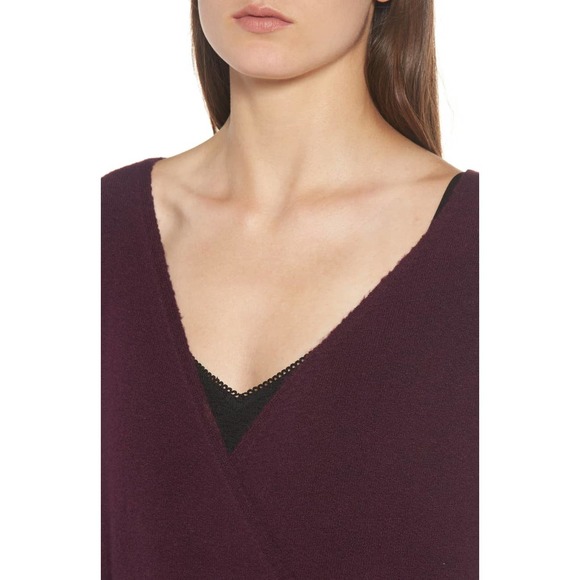 Hinge Faux Wrap Sweater - Picture 4 of 6